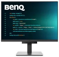 BENQ 28" IPS LED RD280U 3840x2560 1200:1 5ms 350 cdm HDMI DP USB-C Daisy chain højdejusterbar sort (1 of 6)