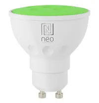 IMMAX NEO SMART LED Glühbir GU10 6W RGB+CCT Faarf a wäiss dimmbar Wi-Fi TUYA (1 of 5)