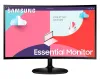 Samsung S360C 27" lenktas 1920x1080 VA 4ms 250 cd m2 HDMI D-Sub ausinių prievadas VESA juoda