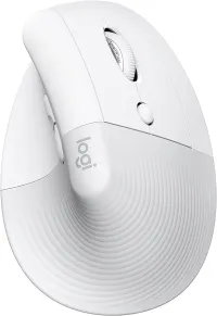 Souris ergonomique verticale Logitech Lift pour entreprise OFF-WHITE PALE GREY (1 of 1)