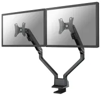 Neomounts FPMA-D750DBLACK2 Supporto display da tavolo 10-32" VESA morsetto 100X100 nosn. 2x8kg pistone a gas 2 display nero (1 of 5)