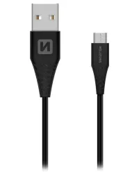 Swissten adatkábel USB Micro USB 1,5 M fekete (65 mm) (1 of 1)