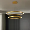 IMMAX NEO FINO SMART Pendelleuchte 2 Krees 60+80cm 93W Gold Zigbee 3.0 TUYA thumbnail (6 of 7)