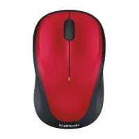 Мышь Logitech M235 Wireless Optical USB-приемник с разрешением 1000 точек на дюйм красная (1 of 2)