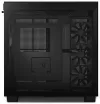 NZXT-Gehäuse H9 Flow Zweikammer-ATX-Lüfter mit 4 x 120 mm und bis zu 10 x Lüfter, perforierte Glasplatte. Vorderseite schwarz thumbnail (3 of 5)