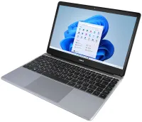 UMAX nešiojamasis kompiuteris VisionBook 14WRx 14,1" IPS 1920x1080 N4020 4GB 128GB eMMC mini HDMI USB USB 3.0 W11 Pro Pilka (1 of 7)