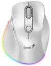 GENIUS Ergo 9000S Pro Pearl White Dual Bluetooth + 24GHz 2400 dpi Wireless 6 Button Rechargeable RGB White thumbnail (2 of 7)