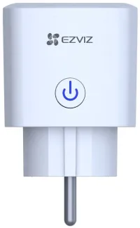 EZVIZ smart socket T30-10B Statistieken Wi-Fi EU-vermogen 2300 W Google Assistant Amazon Alexa wit (1 of 3)