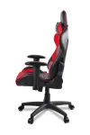 AROZZI chaise de jeu VERONA V2 noir-rouge thumbnail (2 of 6)