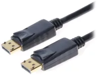 PremiumCord DisplayPort 1.2 επίχρυσες υποδοχές 5m μαύρο (1 of 1)