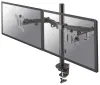 Neomounts FPMA-D550DBLACK Table display holder 10-32" VESA clamp 100X100 load capacity 2x 8kg 2 displays black