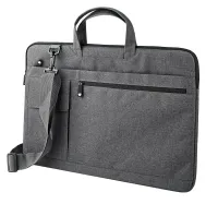 NEDIS Laptoptasche 17-18" Schëllerband 8 Späichertaschen schwaarz (1 of 4)