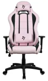 Sedia da gaming AROZZI TORRETTA Superficie in tessuto SuperSoft rosa