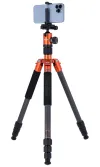 Rollei Tripod C5i Carbon 22610 Slodze 8kg Pagarināta 1575 cm Carbon Orange thumbnail (3 of 10)