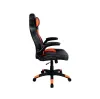 CANYON gaming chair Vigil PU leather wooden frame gas lift class 4 black-orange thumbnail (2 of 4)