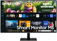 Samsung Smart Monitor M50C 27" 1920x1080 VA 4ms 250 cd m2 HDMI USB VESA noir (1 of 6)