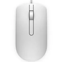 DELL MS116 mouse ottico 2 tasti + USB scorrevole bianco (1 of 2)