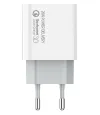 COLORWAY 1x USB-C mains charger 20W 100V-240V White thumbnail (3 of 6)