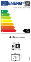 ViewSonic VX3276-2K-MHD-2 32" IPS 16:9 2560x1440 4ms 250cd m2 2x HDMI DP mDP riproduzione thumbnail (9 of 9)