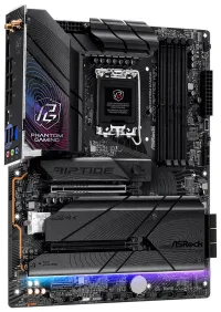 ASRock Phantom Gaming Z790 RIPTIDE WiFi Intel Z790 LGA1700 4x DDR5 DIMM 5x M.2 HDMI DP USB-C ATX (1 of 4)