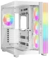 Be quiet! case LIGHT BASE 600LX ATX 4x120mm ARGB fan 2xUSB 3.0 USB-C panoramic white