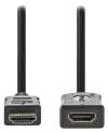 NEDIS удължител High Speed ​​​​HDMI 1.4 кабел с Ethernet 4K@30Hz позлатени HDMI-HDMI конектори черен насипен 1m