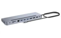 I-tec dokkimisjaam USB-C metallist ergonoomiline 4K 3x ekraani toiteallikas 100W (1 of 2)