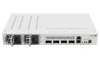 Облачный коммутатор Mikrotik CRS504-4XQ-IN, 650 МГц ЦП 64 МБ ОЗУ 1x LAN 4x QSFP28 2x PSU L5