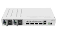 Облачный коммутатор Mikrotik CRS504-4XQ-IN, 650 МГц ЦП 64 МБ ОЗУ 1x LAN 4x QSFP28 2x PSU L5 (1 of 4)