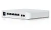 Ubiquiti UniFi Switch Professional 8 PoE - 8x Gbit RJ45 2x SFP+ 6x 802.3af at 2x 802.3bt (PoE budget 120W)