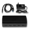 i-tec USB HUB Charging 7 ports 2 charging port USB 3.0 power adapter black thumbnail (3 of 3)