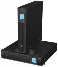 EUROCASE резервно захранване EA620RT 2000VA 1600W Rack Tower USB RJ45 LCD дисплей Чист синусоидален път (1 of 1)
