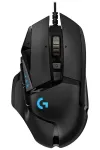 Mysz Gaming G502 High Performance, optyczna, 11 przycisków, 16000dpi, czarna