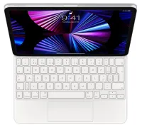 Apple Magic Keyboard для iPad Pro 11 дюймів (3-го покоління) та iPad Air (4-го покоління) Чеська Біла (1 of 5)