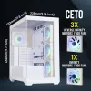 Cás BitFenix ​​​​CETO ATX 4x 120mm lucht leanúna FRGB 2x USB 3.0 USB-C gloine tempered bán thumbnail (7 of 12)