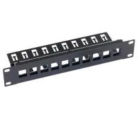 Triton 10' Modular Patch Panel 1U fir max. 10 Stéck Keystone Lach 148x175mm (1 of 1)