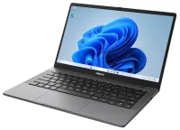 Umax notebook visionbook 14wn plus 14.1 "ips 1920x1080 n100 8gb 256gb ssd hdmi USB-C 3x usb 3.0 w11 pro cinza (1 of 5)