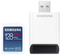 Карта Samsung SDXC 128 ГБ PRO Plus + USB-адаптер (1 of 3)