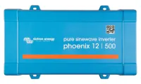 Convertitore Victron Phoenix VE.Direct Schuko 12V 230V 500VA (400W) sinusoidale pura (1 of 3)