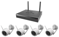 EZVIZ H3C 2K+ Wi-Fi KIT bullet 4Mpix 1x NVR CS-X5S-R100-8W 4x IP camera H3C 2K+ HDMI VGA Wi-Fi LAN (1 of 13)