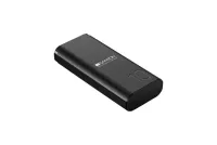 CANYON powerbank PB-103 10000 мАч, литий-полимерный, вход 5 В, 2 А, выход 5 В, 2,1 А, USB-кабель Smart IC, 0,25 м, черный (1 of 3)