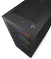 NZXT etui H7 Flow RGB edition ATX 3x 140 mm blæser USB-C 2x USB glas side mesh panel RGB sort thumbnail (2 of 5)