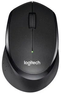 Logitech Maus B330 Silent Plus kabellos 3 Tasten 1000dpi USB schwarz (1 of 4)