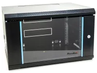 XtendLan 6U 600x450 стенна стъклена врата от едно парче (1 of 5)