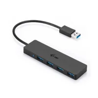 I-tec USB HUB ADVANCE 4 ports USB 3.0 passif mince noir (1 of 1)