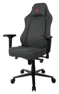 AROZZI game chair PRIMO Woven Fabric black red logo (1 of 9)