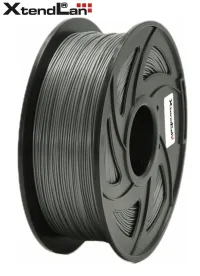 XtendLAN PETG filament 1,75mm stříbrný 1kg (1 of 1)