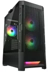 COUGAR PC skriňa DUOFACE Pre Black Mid Tower Airflow Front Panel TG Left Panel 2 x ARGB 140mm & 1x 120mm Fans thumbnail (1 of 32)