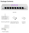 ALTA Switch 8 POE — 8 Gbit RJ45 4 x PoE 802.3at (PoE budžets 60 W) thumbnail (5 of 5)