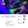 COLORWAY LED řetěz vnitřní 100 LED délka 10m více barevný 8 funkcí napájení USB thumbnail (2 of 20)